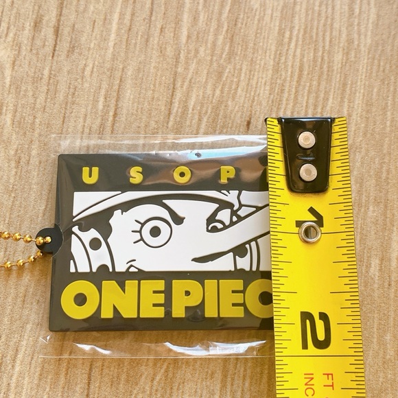 NEW One Piece Usopp Keychain
Made of rectangular rubber - Picture 6 of 6